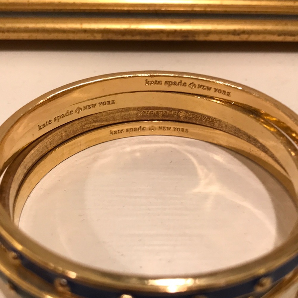 SET OF 4 Kate Spade ♠️ bangles - Picture 3 of 5